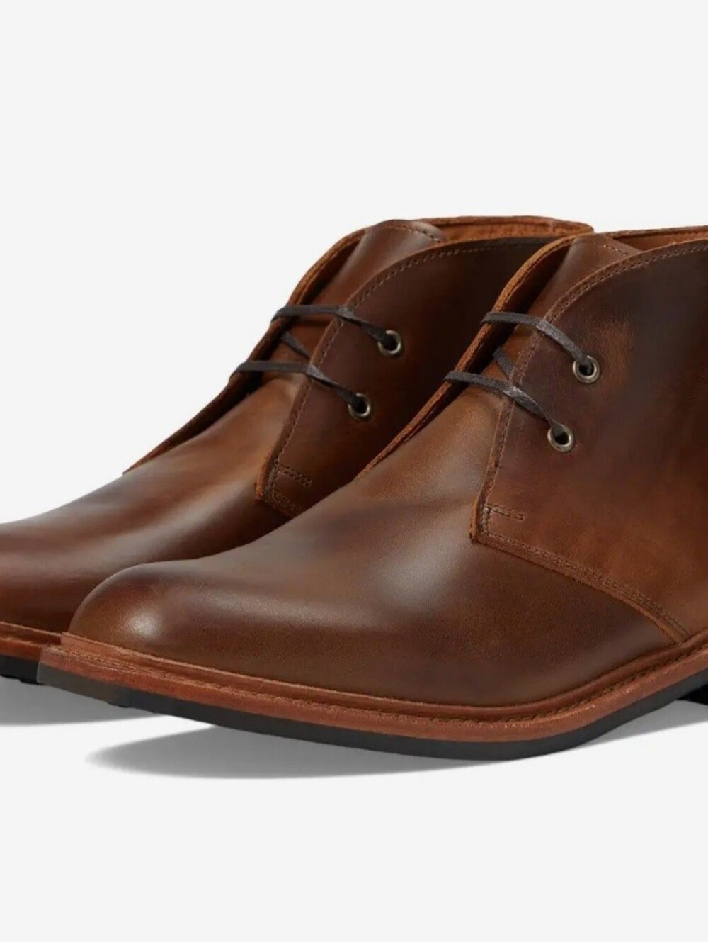 Allen Edmonds Chandler Lug Lace Up Chukka Boots Brown Mens Size 10D